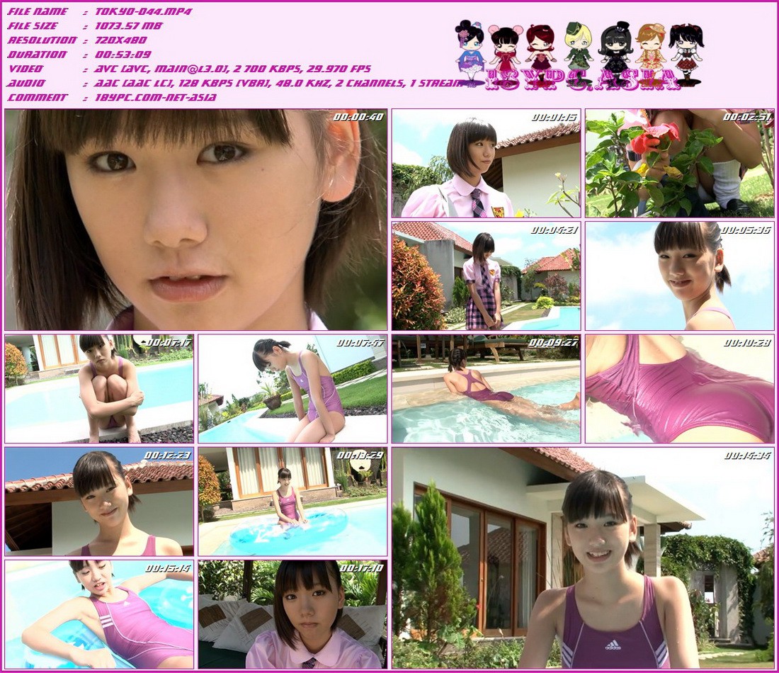 TOKYO-044 Miyuu Sasaki 佐々木みゆう | あこがれの妹 | ティーンアイドルNo.1、佐々木みゆうチャンが洗練されたポーズをたくさん見せてくれました。キラキラ輝く太陽の下で元気にはしゃぐ13才のみゆうチャン。時々見せる大人の表情とのギャップにドキドキしちゃう。